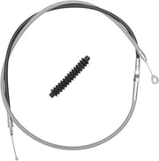 Drag Specialties High-Efficiency Braided Stainless Steel Clutch Cable #5322404HE