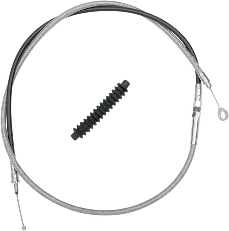Drag Specialties High-Efficiency Braided Stainless Steel Clutch Cable #5322404HE