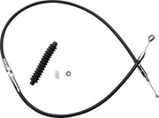 Drag Specialties High-Efficiency Black Vinyl Clutch Cable Fits Harley-Davidson Dyna, Softail, Sportster, Touring Models 1986-2013