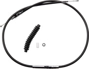 Drag Specialties High-Efficiency Black Vinyl Clutch Cable Fits Harley-Davidson Dyna, Softail, Sportster, Touring Models 1986-2013