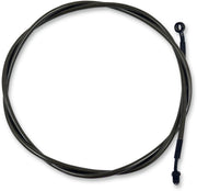 LA Choppers Midnight Braided Clutch Cable Black Alternate Length #LA-8110C16M