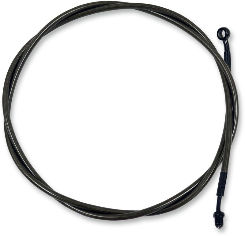 LA Choppers Midnight Braided Clutch Cable Black Alternate Length #LA-8210C16M