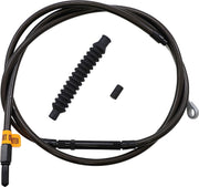 Midnight Braided Clutch Cable Touring Black #LA-8010C19M