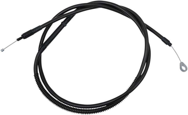 LA Choppers Midnight Braided Clutch Cable Black Alternate Length