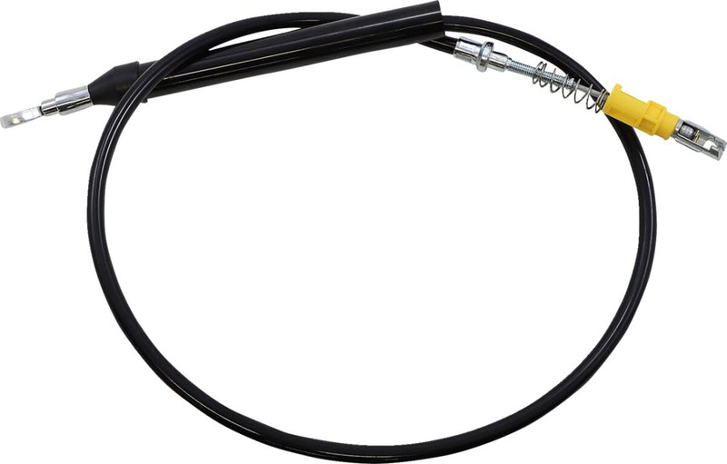 LA Choppers Black Vinyl Clutch Cable Alternate Length Braided #LA-8155C13B