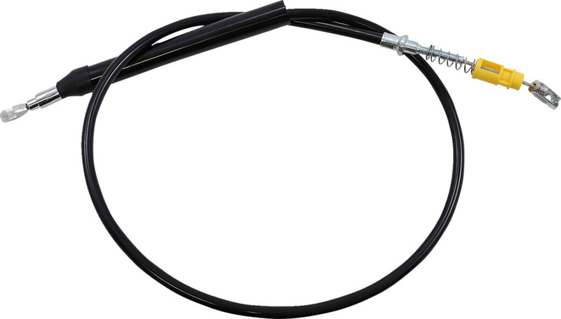 LA Choppers Black Vinyl Clutch Cable Alternate Length Braided #LA-8155C16B
