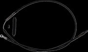 High-Efficiency Black Vinyl Clutch Cable