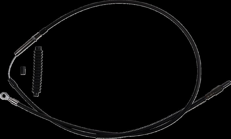 Barnett High-efficiency Black Vinyl Clutch Cable - Each, Standard for Harley-Davidson Touring 2021-2025