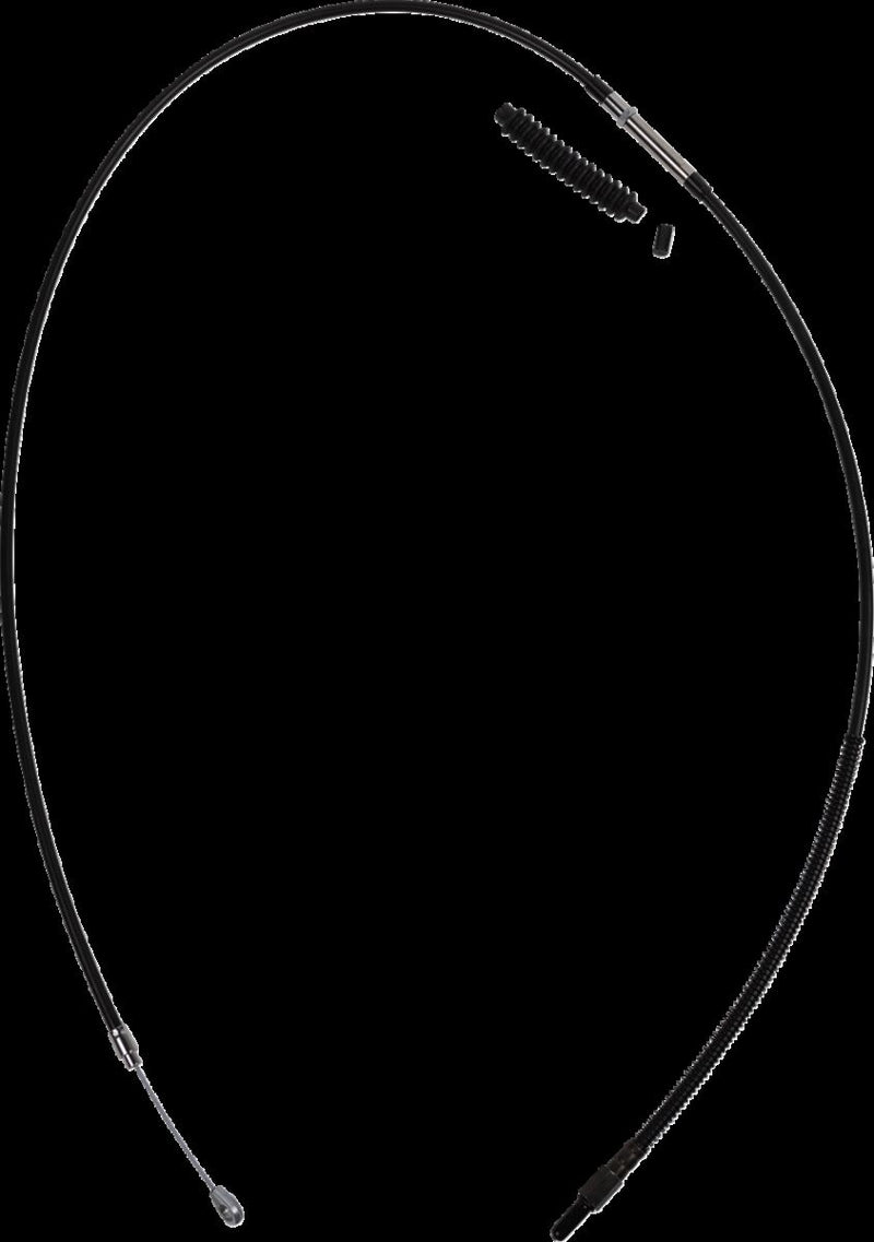 Barnett High-efficiency Black Vinyl Clutch Cable - Each, Alternate Length, +15,2 cm (6") for Harley-Davidson Softail 2018-2024