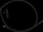 High-Efficiency Stealth Clutch Cable