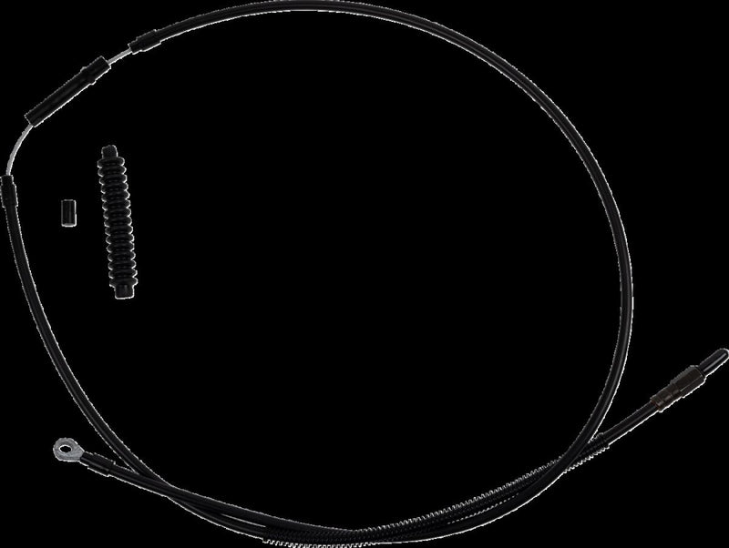 Barnett High-efficiency Stealth Clutch Cable - +20,3 cm (8"), Each, Alternate Length - Black for Harley-Davidson Softail 2018-2024
