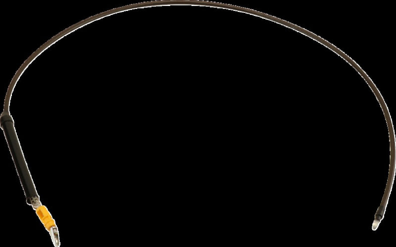 LA Choppers Midnight Braided Clutch Cable Black #LA-8059C08M