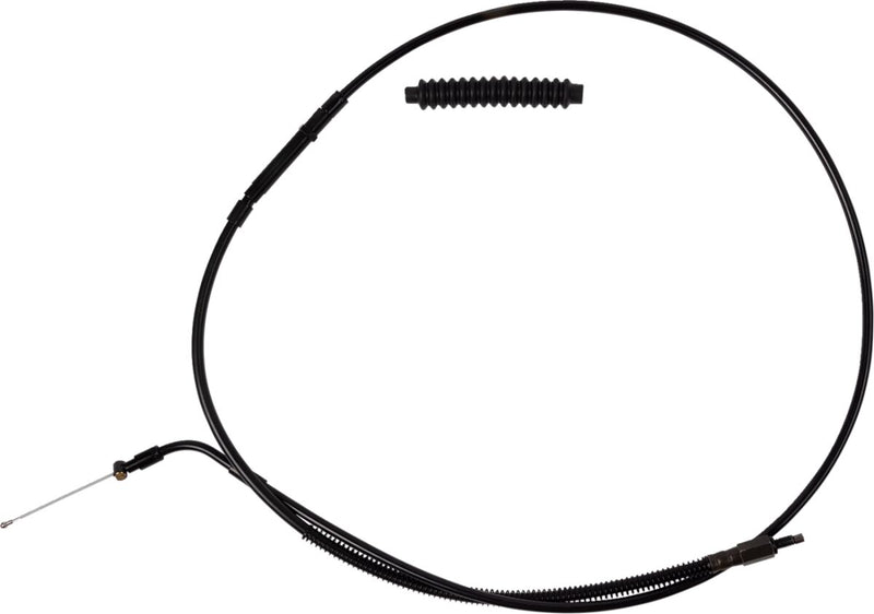 Barnett High-efficiency Stealth Clutch Cable - Alternate Length, Each, +20,3 cm (8") - Black for Harley-Davidson Touring 2023-2026