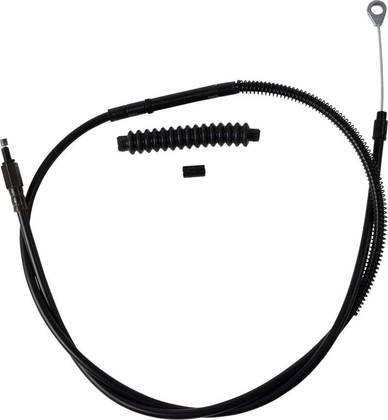 Barnett High-efficiency Stealth Clutch Cable - Each, Standard - Black for Harley-Davidson Softail & Dyna 2018-2023