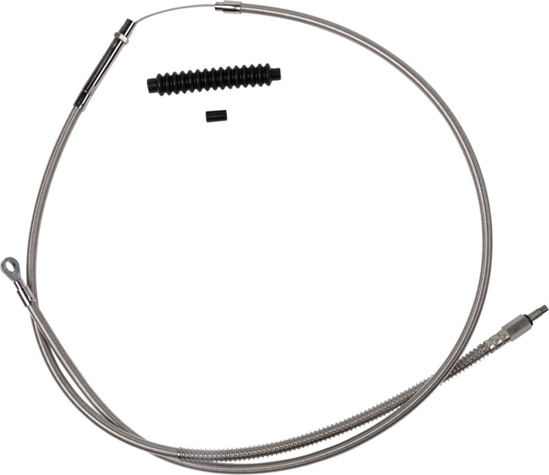 Barnett High-efficiency Stainless Steel Clutch Cable for Harley-Davidson Softail & FXR 2018-2024