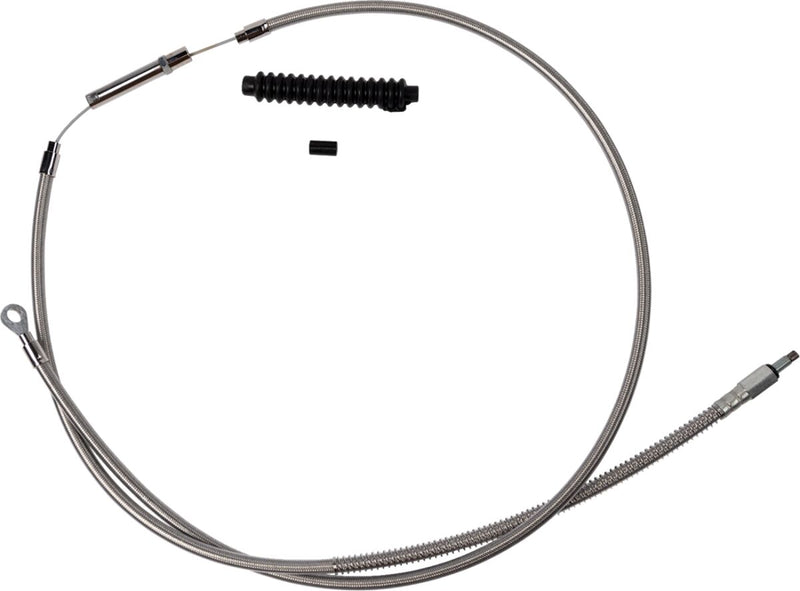 Barnett High-efficiency Stainless Steel Clutch Cable for Harley-Davidson Softail & FXR 2018-2024