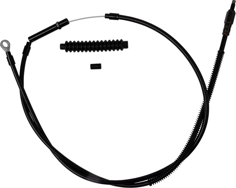 Barnett High-efficiency Stealth Clutch Cable - Standard, Each - Black for Harley-Davidson Softail & FXR 2018-2024