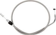 Drag Specialties Quick Connect Clutch Cable Fits Harley-Davidson Touring Models 2023-2024 Chrome| Silver #5323904HE