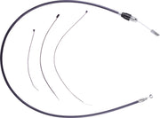 Drag Specialties Quick Connect Clutch Cable for 2023-2025 Harley-Davidson Black Chrome Alternate Length Each