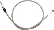 Drag Specialties Quick Connect Clutch Cable for 2023-2025 Harley-Davidson Chrome Silver Alternate Length