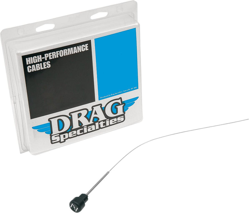 Drag Specialties Choke Cable - Each - Black for Harley-Davidson Softail & Sportster 1972-1981