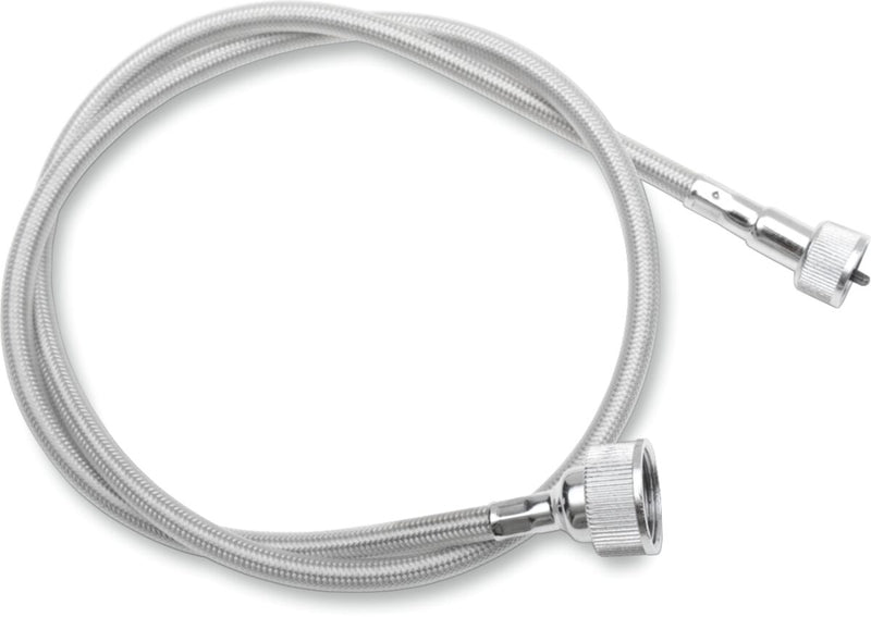 Drag Specialties Transmission-drive Speedometer Cable - Each - Silver for Harley-Davidson Touring 1970-1974