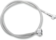 Drag Specialties Clear Coated Stainless Steel Speedometer Cables for Various Various Harley-Davidson Motorcycles (See Fitment List)