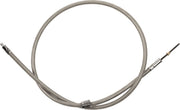 Drag Specialties Clear Coated Stainless Steel Speedometer Cables for Various Various Harley-Davidson Motorcycles (See Fitment List)