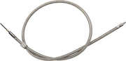 Drag Specialties Clear Coated Stainless Steel Speedometer Cables for 1981-1984,1987-1988 Harley-Davidson Touring and 1987-1995 Harley-Davidson Softail Motorcycles