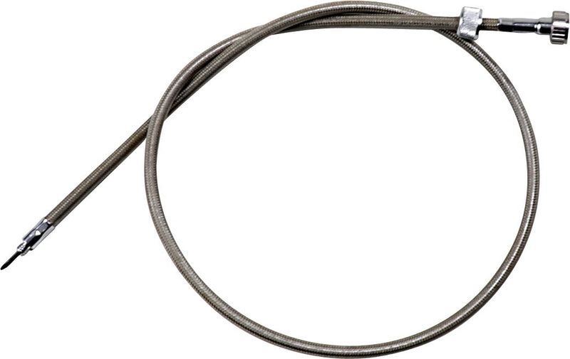 Motion Pro Armor Coat Braided Stainless Steel Speedometer Cable for Harley-Davidson Touring, Sportster & FXR 1976-1999