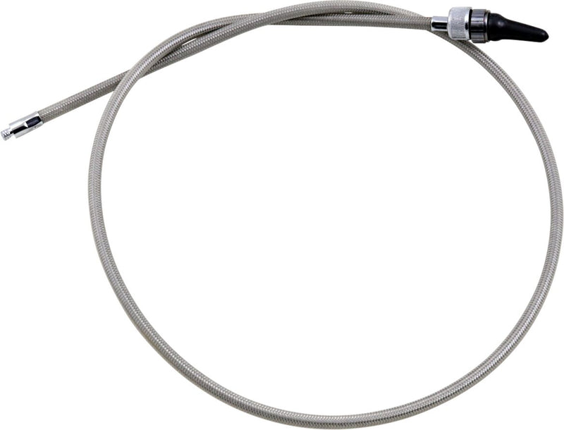 Motion Pro Armor Coat Braided Stainless Steel Speedometer Cable for Harley-Davidson Sportster & FXR 1985-1994