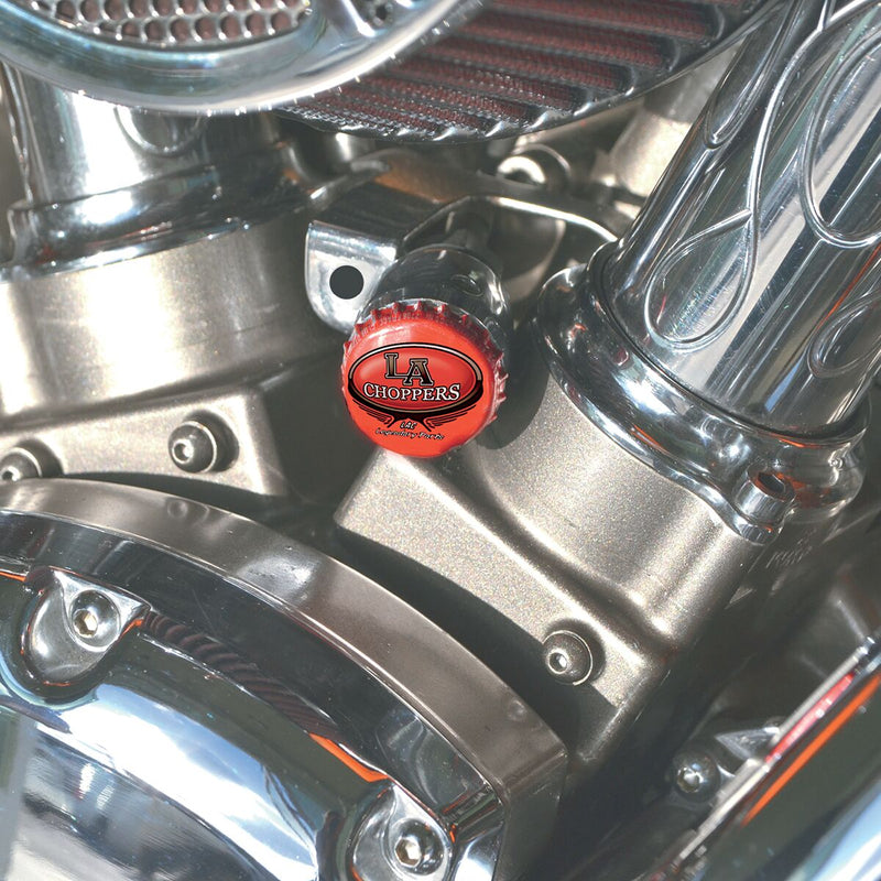 Bottle Cap Choke Cable Knob Dyna, Softail, Classic, Sportster, Touring