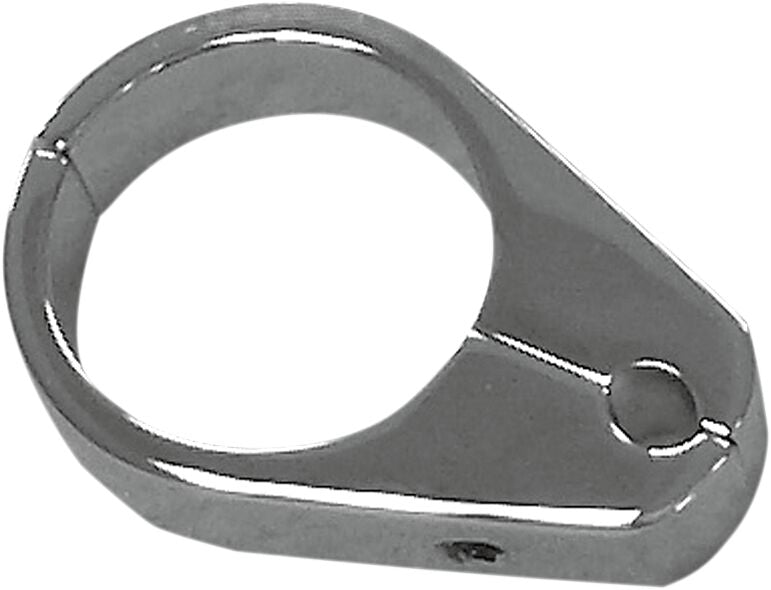 Drag Specialties Cable Clamp - Idle /  Throttle, Single Cable, Each - Chrome
