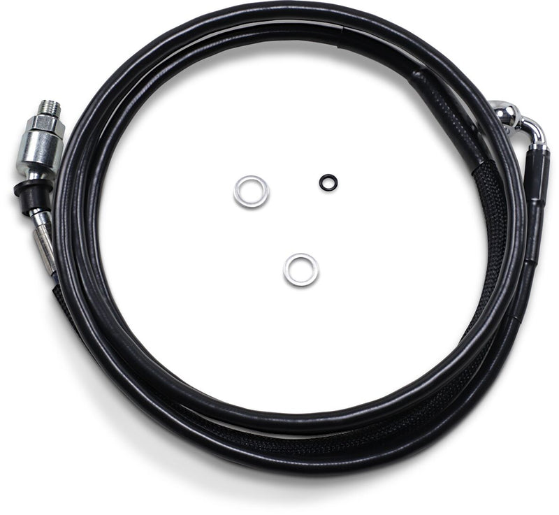 Drag Specialties Stainless Steel Hydraulic Clutch Line #515008-BLK