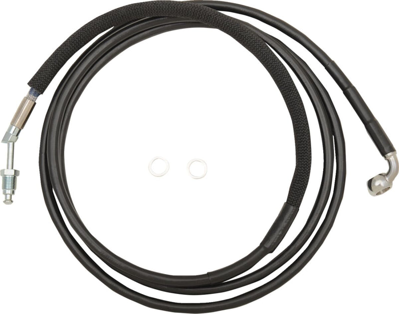 Drag Specialties Stainless Steel Hydraulic Clutch Line #51701-10BLK
