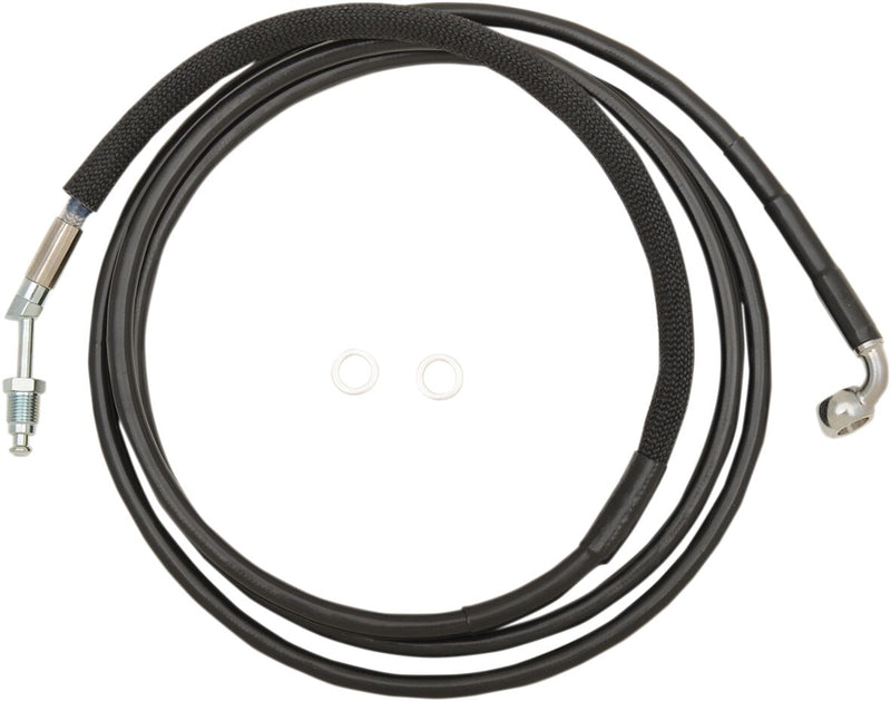 Drag Specialties Stainless Steel Hydraulic Clutch Line #51701-10BLK
