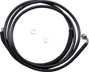 Drag Specialties Stainless Steel Hydraulic Clutch Line #51701-12BLK
