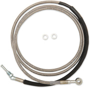 Drag Specialties Stainless Steel Hydraulic Clutch Line Fits Harley-Davidson Touring Models 2017-2020