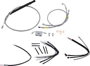 Burly Brand Handlebar Cable and Brake Line Kit for Burly Ape Handlebars #B30-1244