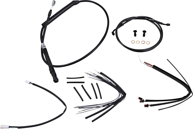 Burly Brand Handlebar Cable and Brake Line Kit for Burly Ape Handlebars #B30-1247