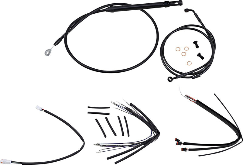 Burly Brand Handlebar Cable and Brake Line Kit for Burly Ape Handlebars #B30-1248