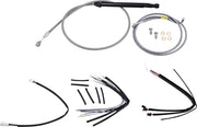 Burly Brand Handlebar Cable and Brake Line Kit for Burly Ape Handlebars #B30-1250
