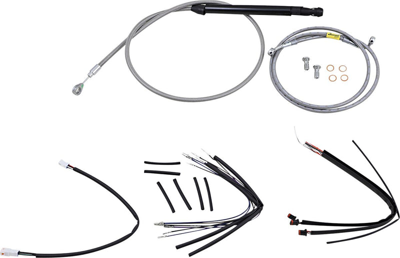 Burly Brand Handlebar Cable and Brake Line Kit for Burly Ape Handlebars #B30-1251