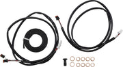 LA Choppers Complete Plug-and-Play Cable Kit Midnight Black Clear-Coated Alternate Length Braided Brake Line Clutch Line Black| Clear-Coated| Natural #LA-8056KT3-19M