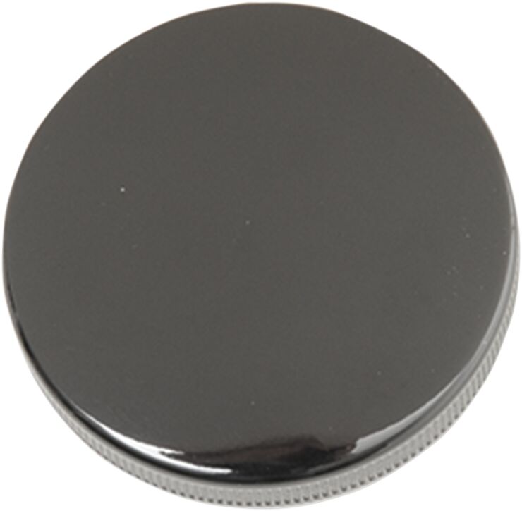 Drag Specialties Original-Style Gas Cap Fuel Cap Black Gloss Big Twin XL Vented Aluminium