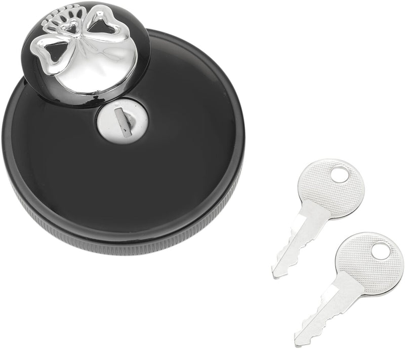 Drag Specialties Screw-In Locking Skull Gas Cap #03-0320ABS-A