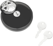 Drag Specialties Screw-In Locking Skull Gas Cap #03-0320ABS-B