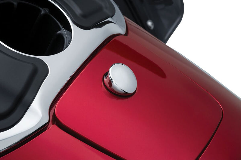 Kuryakyn Quick Release Fuel Door Knob Chrome Aluminium Each