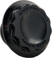 Arlen Ness Black Anodised Vented 12 Point Gas Cap for Various Various Harley-Davidson Motorcycles (See Fitment List)