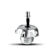 Heinz Bikes Performance Vented Gas Caps Vent Cap Silver Fuel Cap Billet Aluminium #HB-PVGC-S